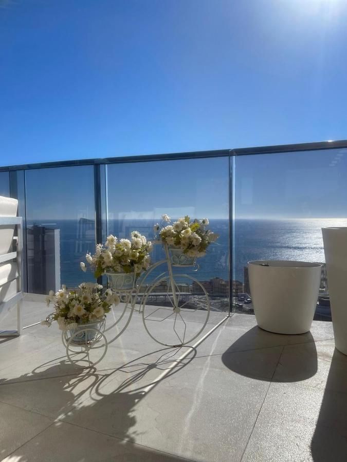 Apartament Sunset Waves Benidorm Julieta Vistas Al Mar Premium 200 Mt2 Con Jacuzzi En Terraza Zewnętrze zdjęcie