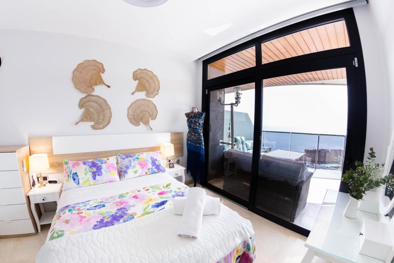 Apartament Sunset Waves Benidorm Julieta Vistas Al Mar Premium 200 Mt2 Con Jacuzzi En Terraza Zewnętrze zdjęcie