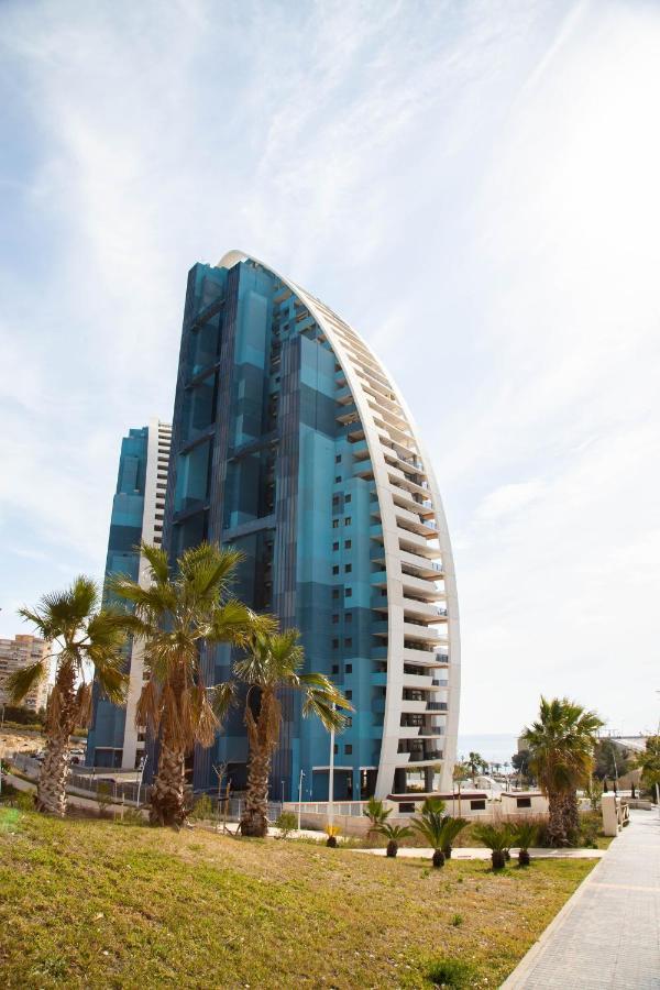 Apartament Sunset Waves Benidorm Julieta Vistas Al Mar Premium 200 Mt2 Con Jacuzzi En Terraza Zewnętrze zdjęcie