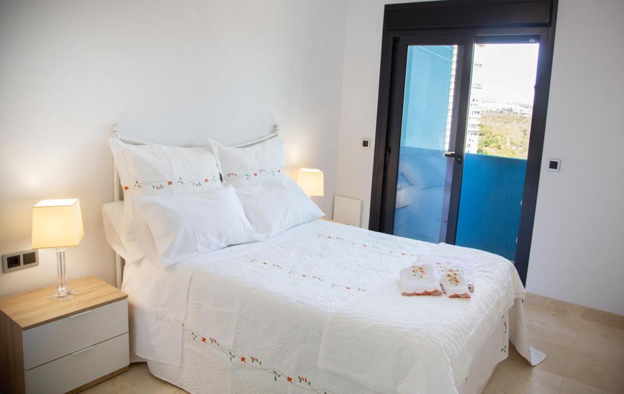 Apartament Sunset Waves Benidorm Julieta Vistas Al Mar Premium 200 Mt2 Con Jacuzzi En Terraza Zewnętrze zdjęcie